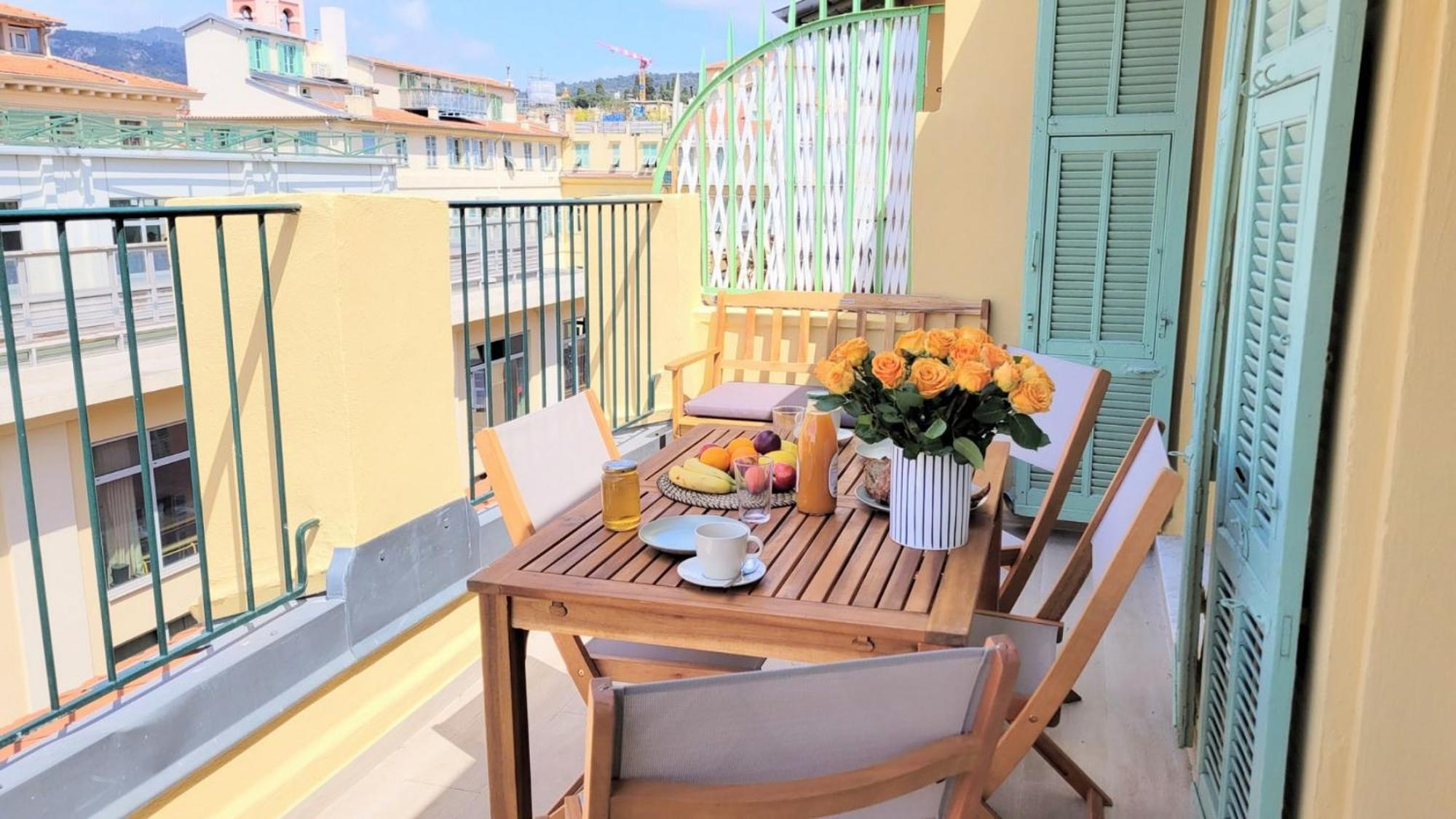 Ze Perfect Place - Opera Nice - Appartement 2 Chb - Ac - Terrasse Exteriér fotografie