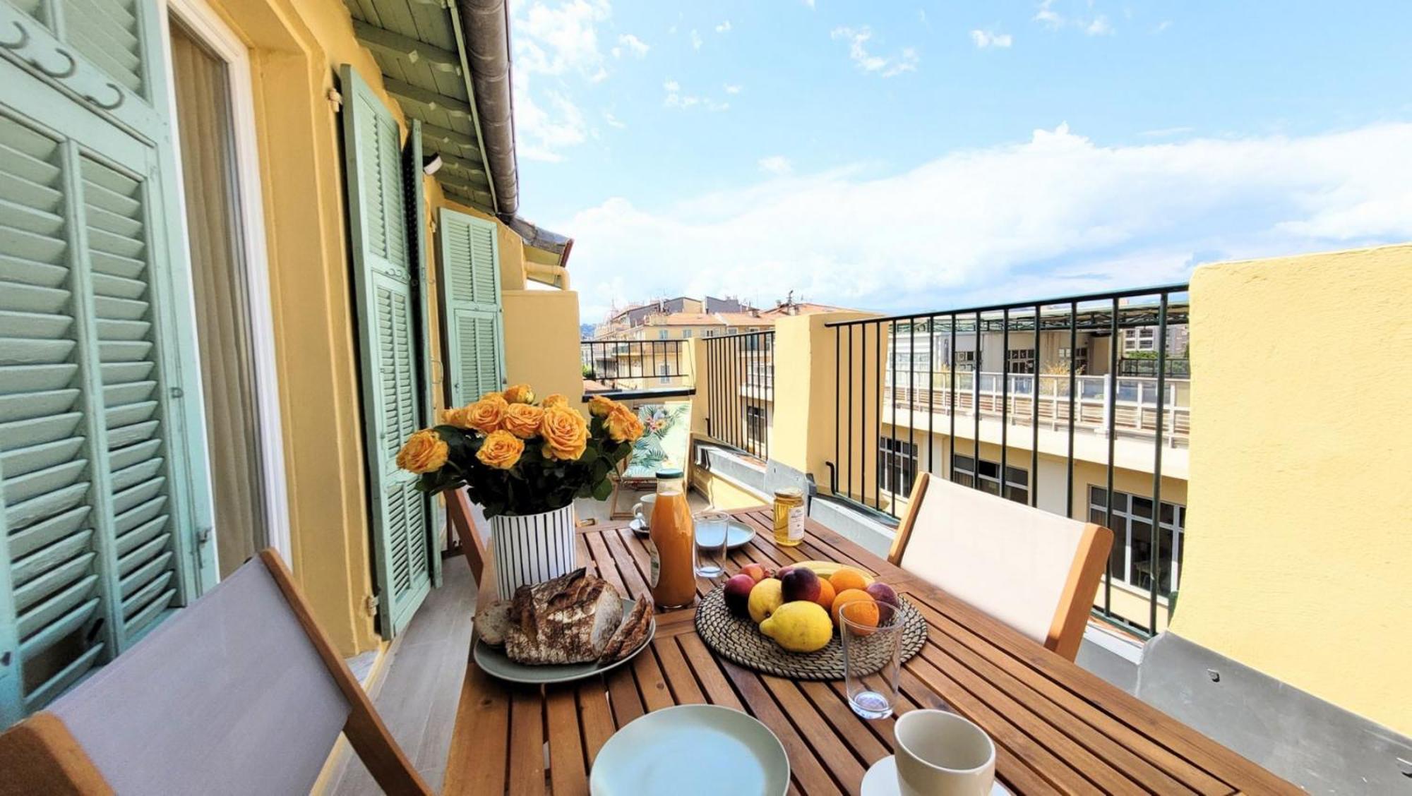Ze Perfect Place - Opera Nice - Appartement 2 Chb - Ac - Terrasse Exteriér fotografie